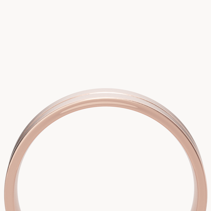 Centerline Wedding Band