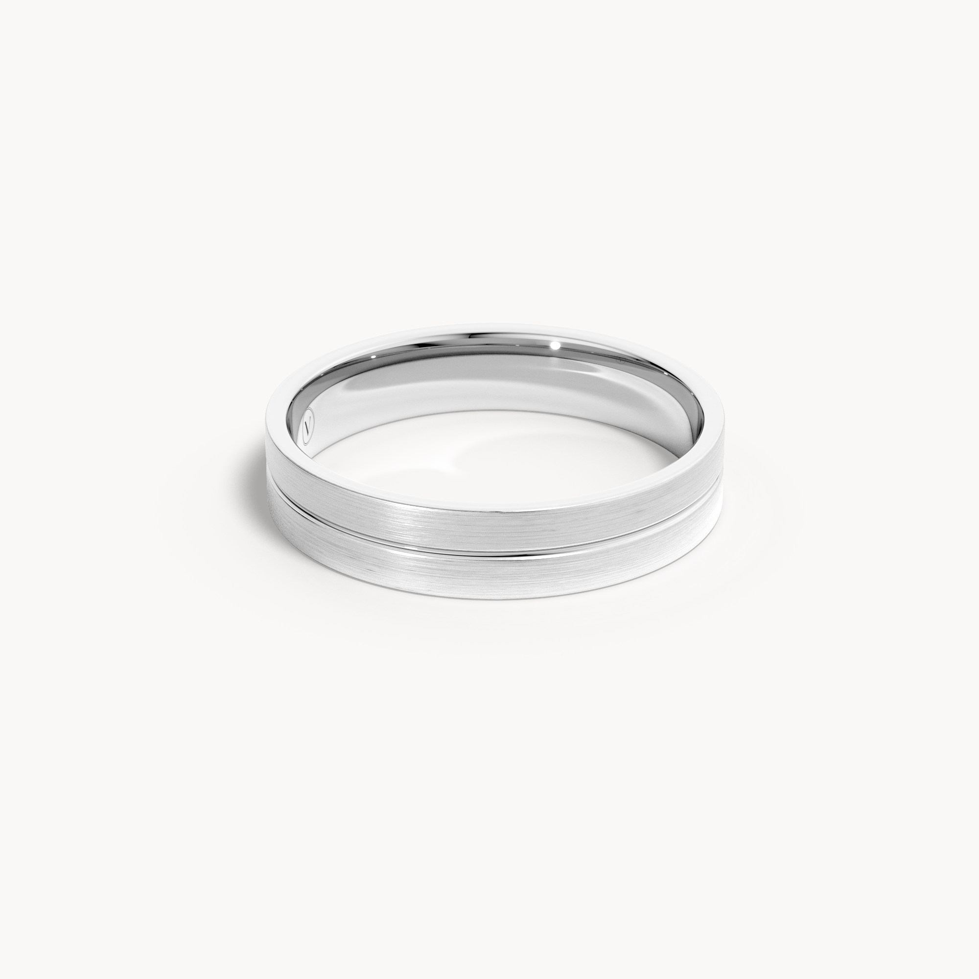 Centerline Wedding Band
