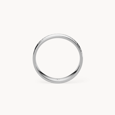 Hammered Wedding Band 4.5mm
