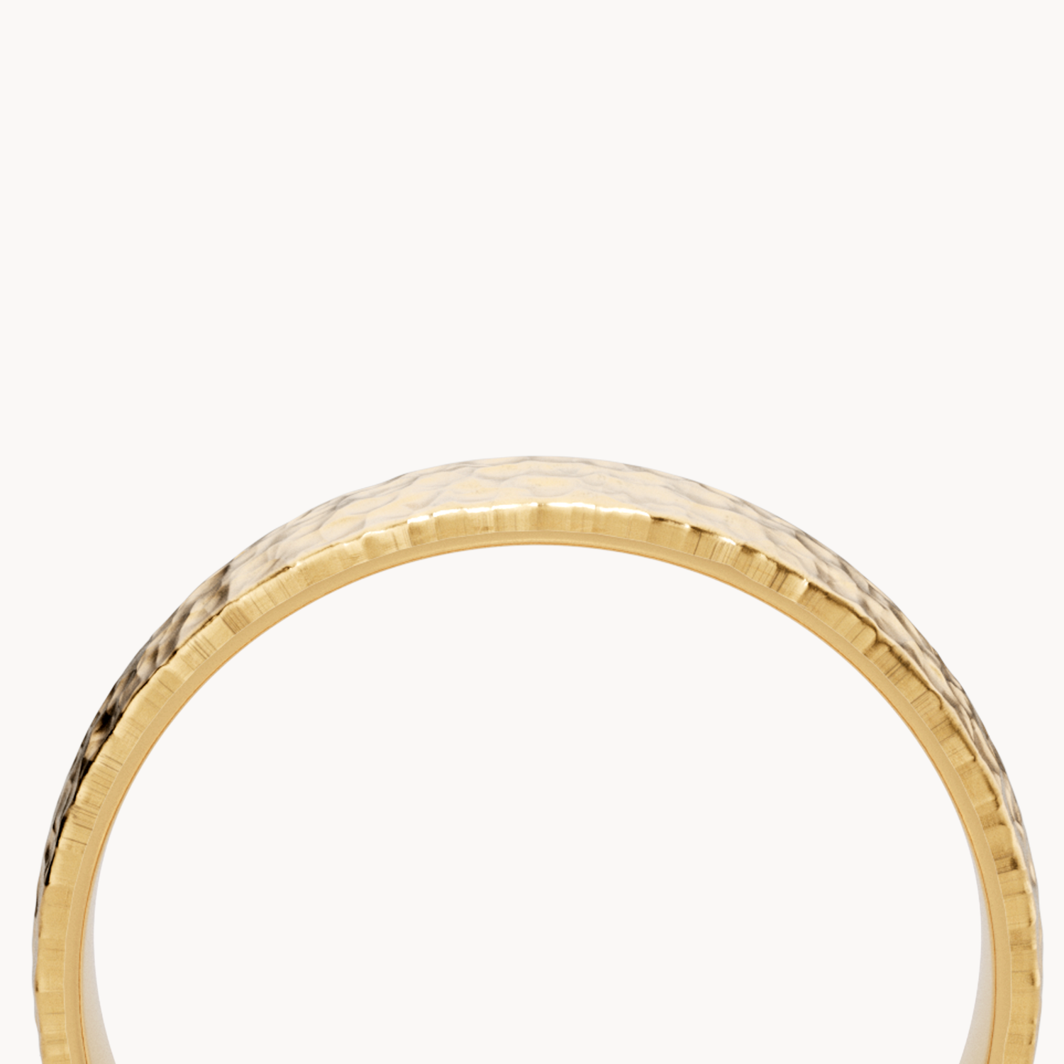 Hammered Wedding Band 4.5mm