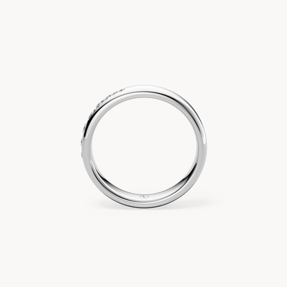 Graduated Brilliant Wedding Band