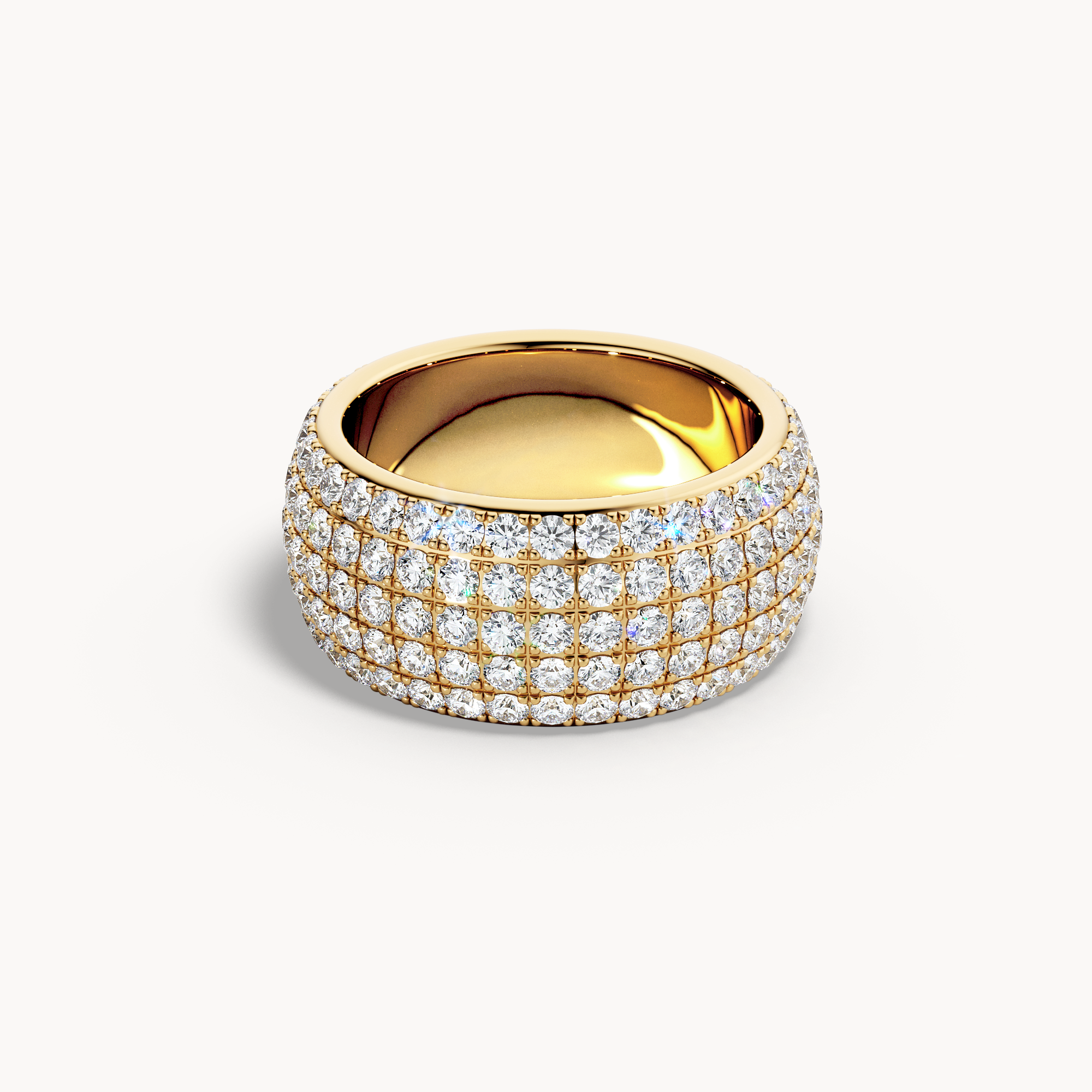 Full Pavé Wedding Band