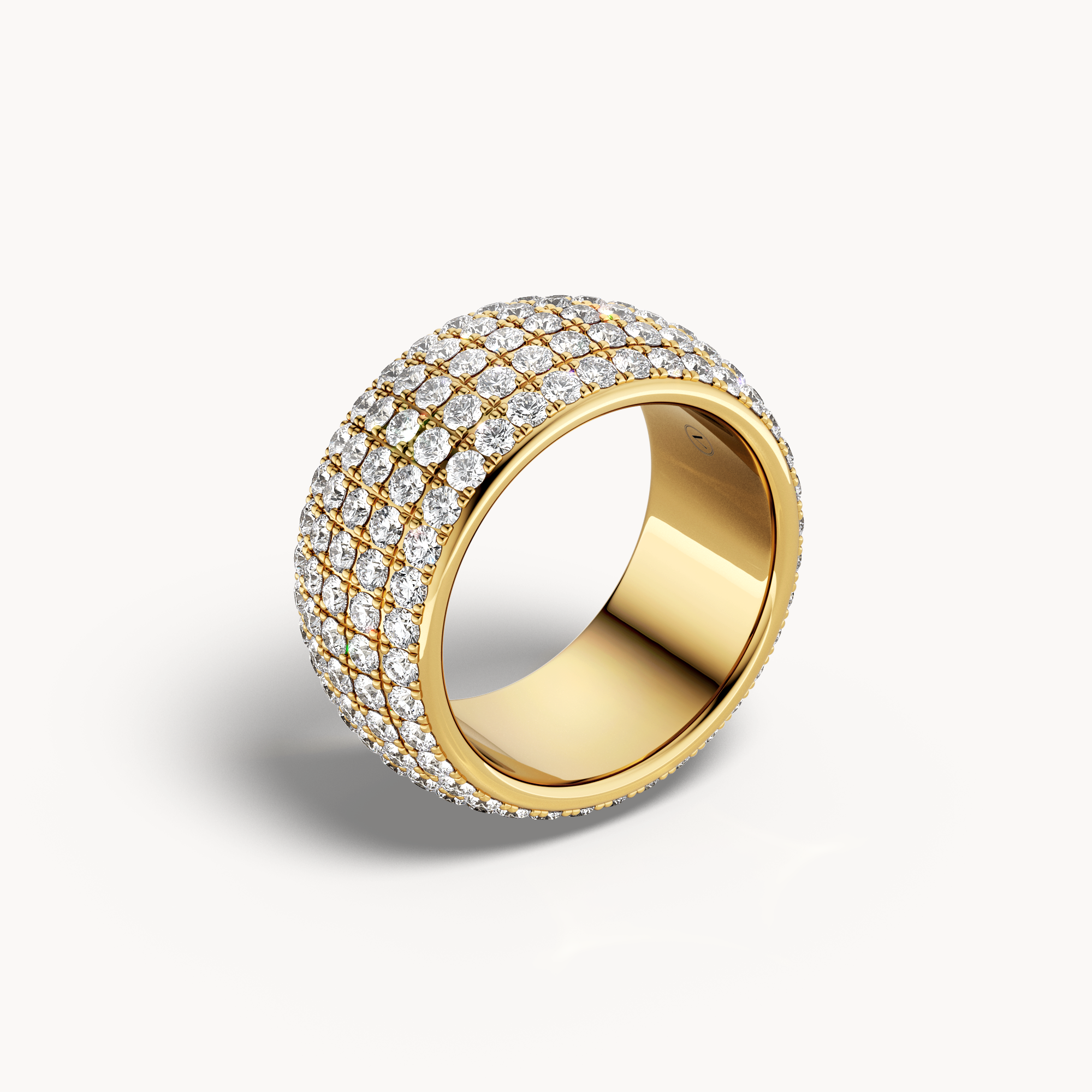 Full Pavé Wedding Band