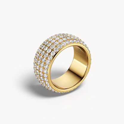 Full Pavé Wedding Band