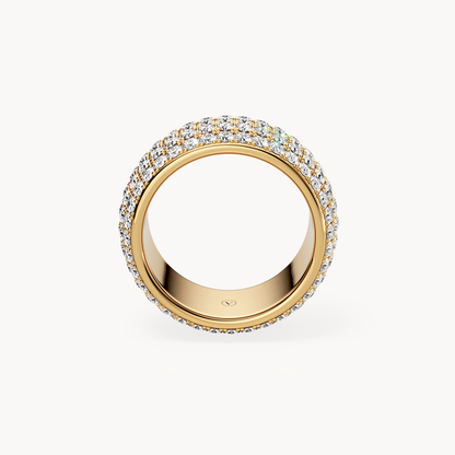 Full Pavé Wedding Band