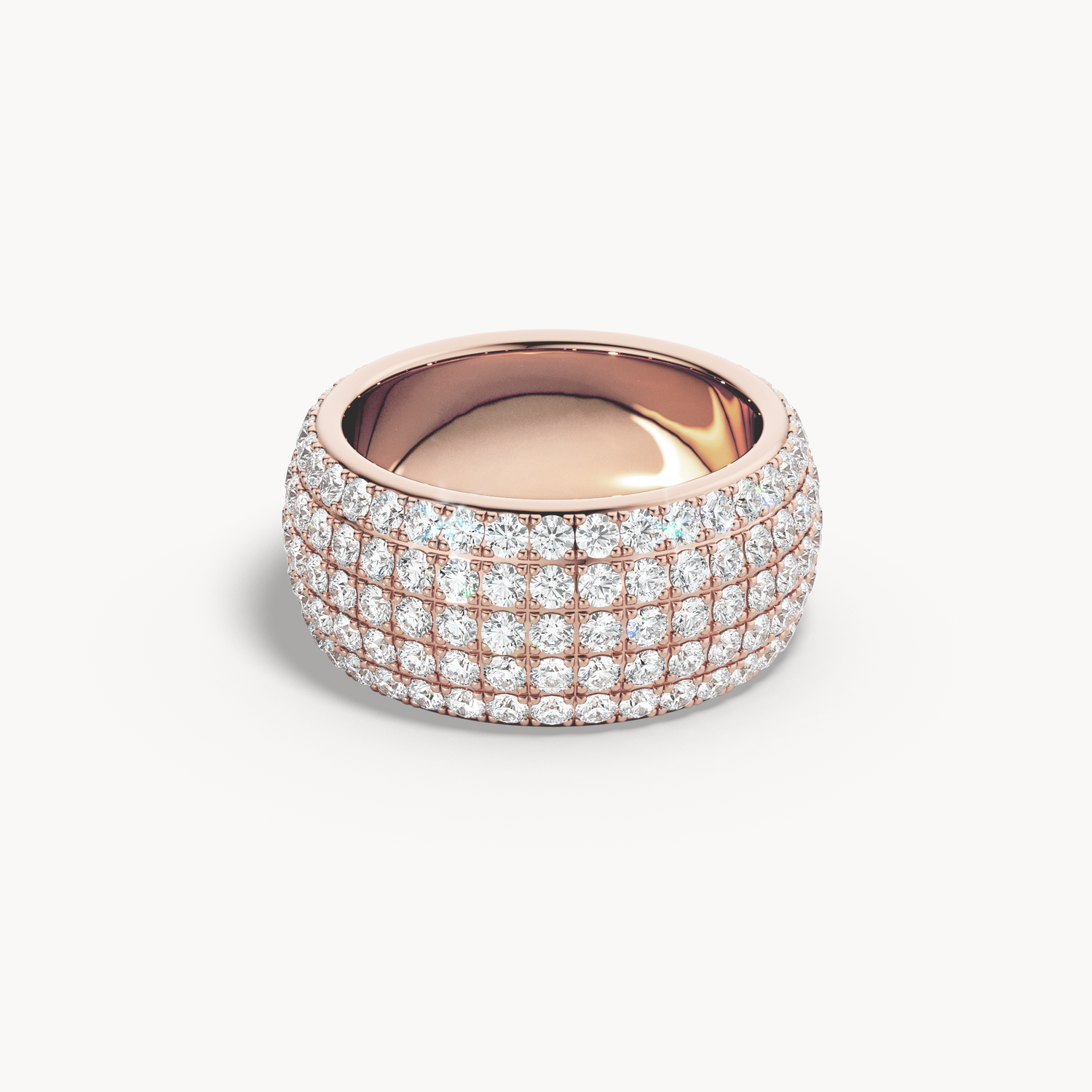 Full Pavé Wedding Band