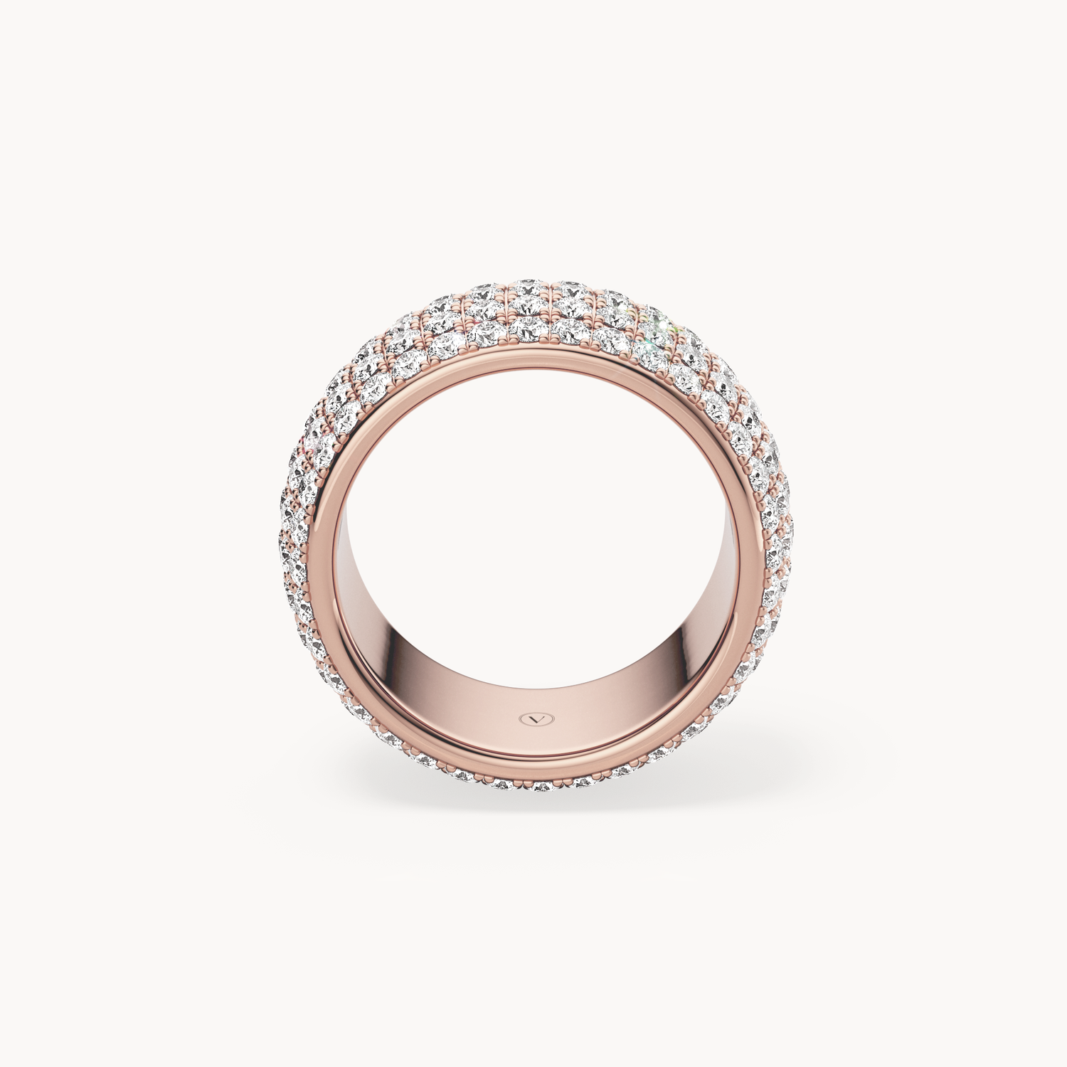 Full Pavé Wedding Band