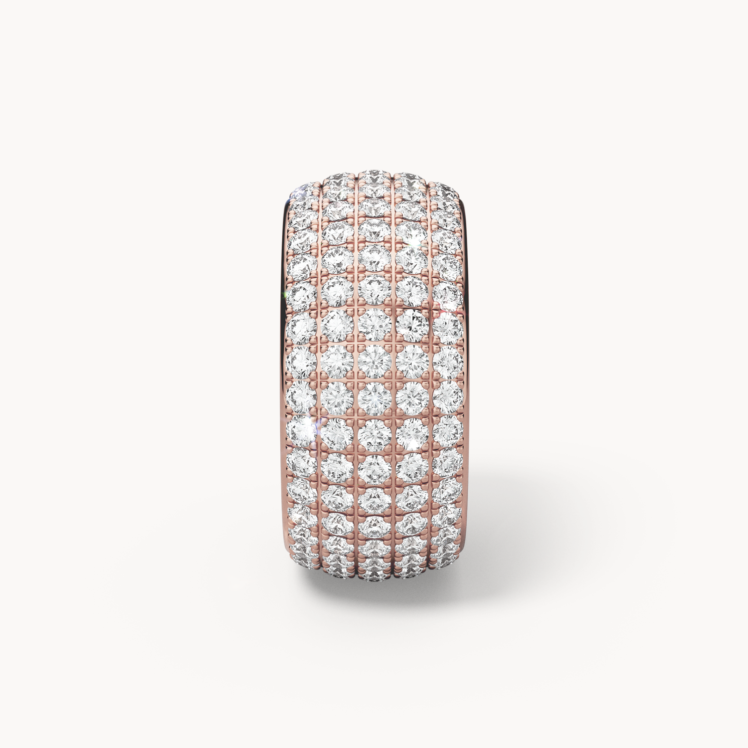 Full Pavé Wedding Band