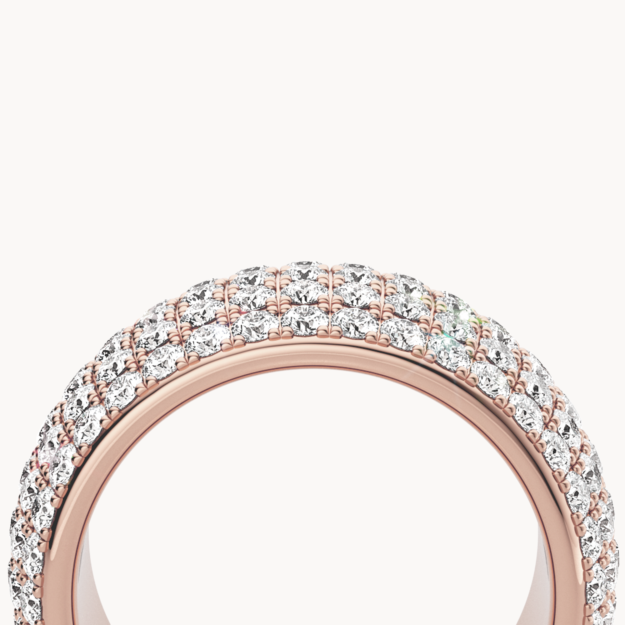 Full Pavé Wedding Band