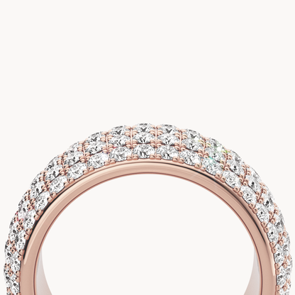 Full Pavé Wedding Band