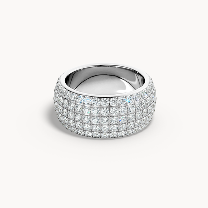 Full Pavé Wedding Band