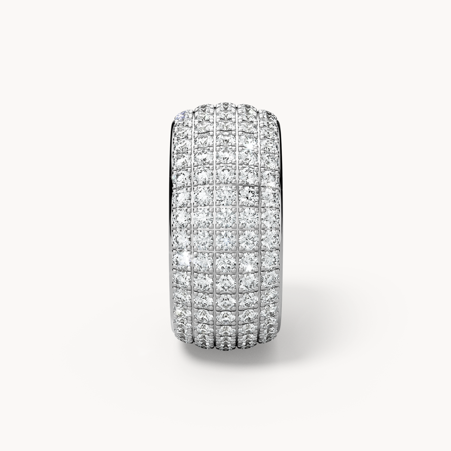 Full Pavé Wedding Band