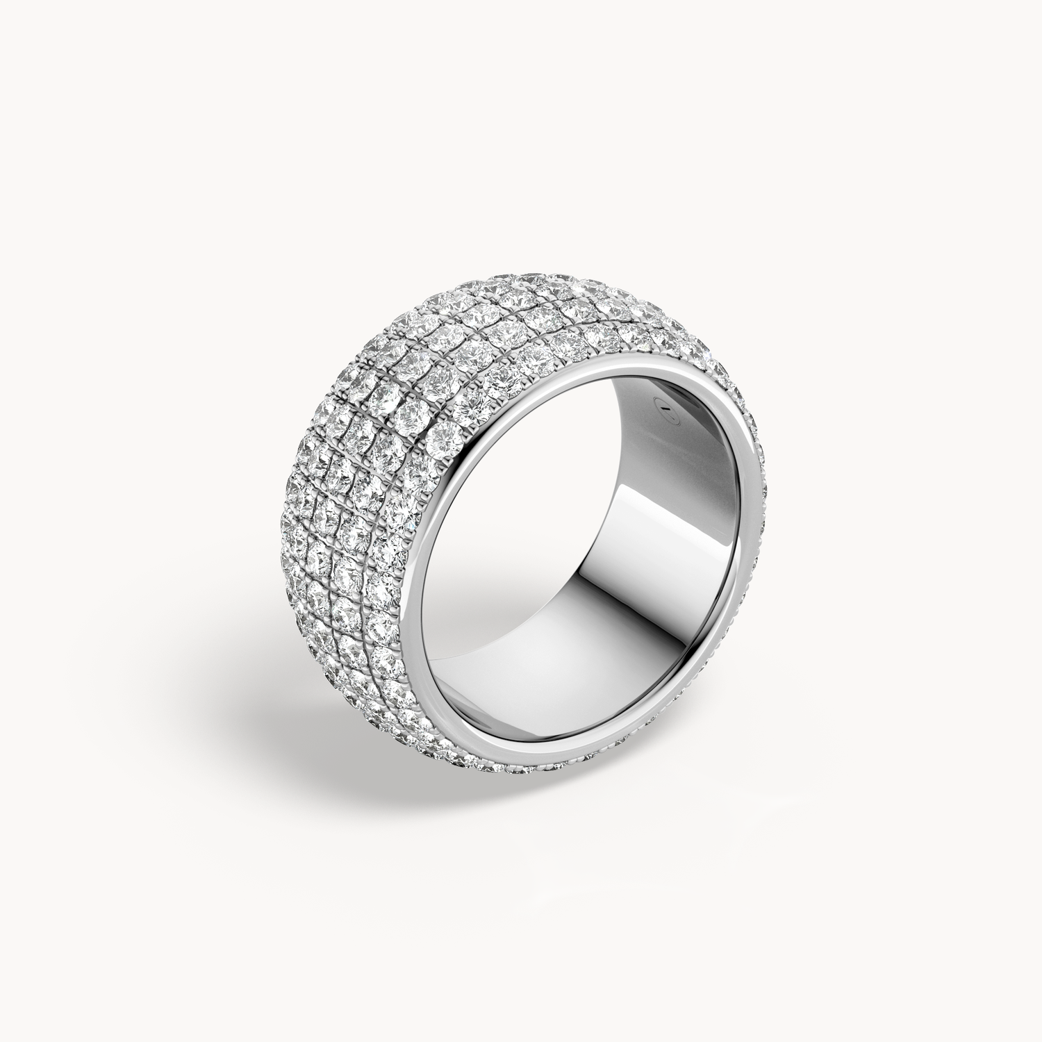 Full Pavé Wedding Band