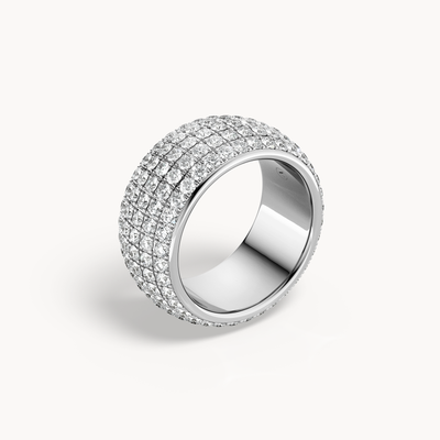 Full Pavé Wedding Band