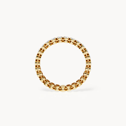 Bezel Memory Ring Oval 0,72ct.