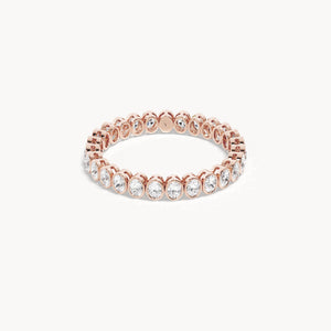 Bezel Memory Ring Oval 0,72ct.