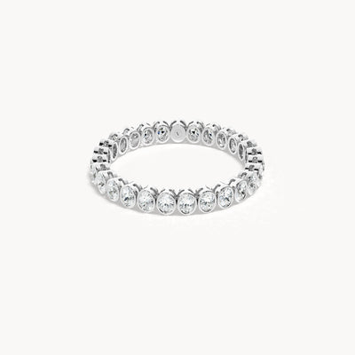 Bezel Memory Ring Oval 0,72ct.