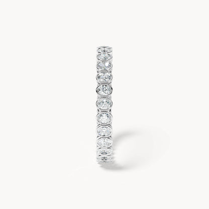 Bezel Memory Ring Oval 0,72ct.