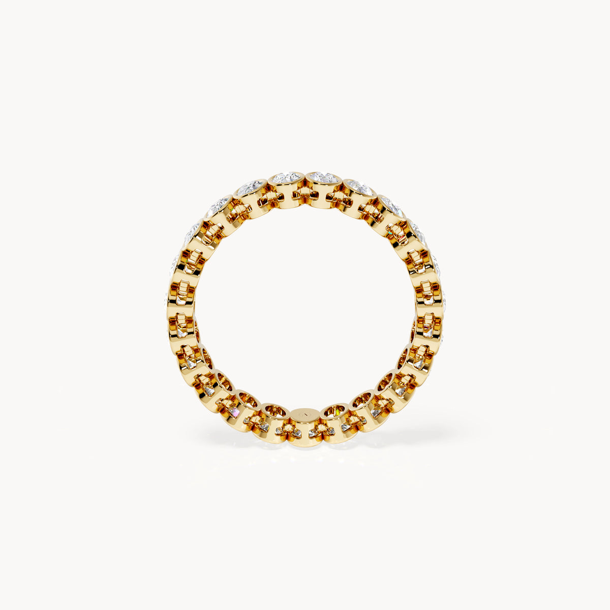 Bezel Memory Ring Oval 1,26ct.