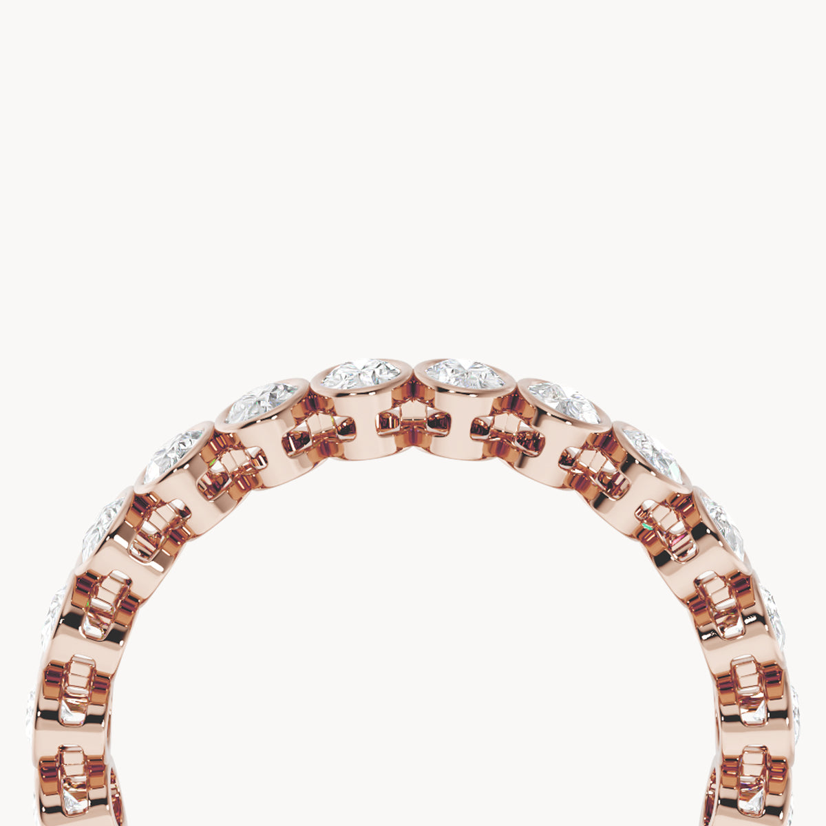 Bezel Memory Ring Oval 1,26ct.