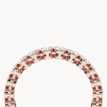 Bezel Memory Ring Oval 1,26ct.