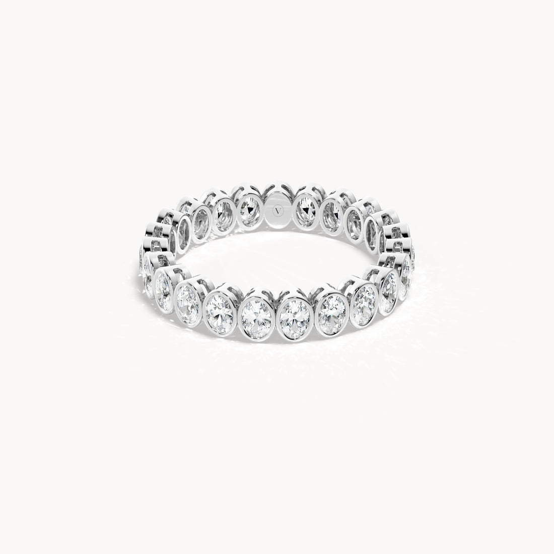 Bezel Memory Ring Oval 1.3ct