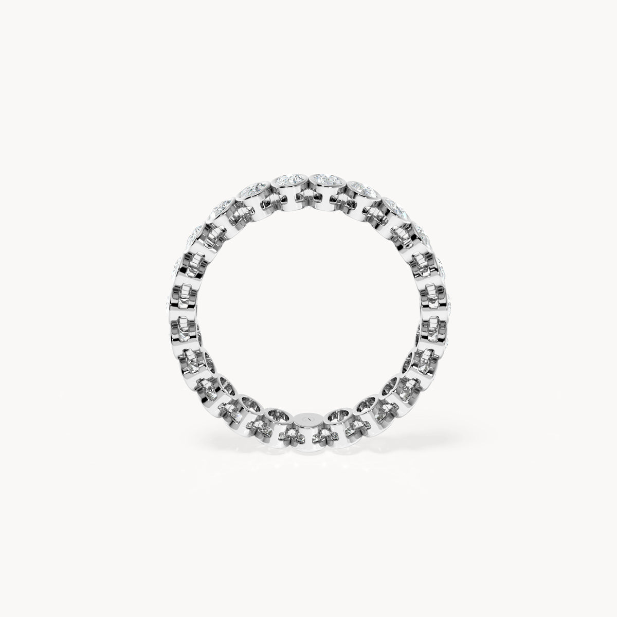 Bezel Memory Ring Oval 1,26ct.