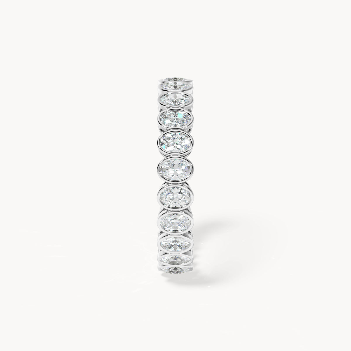 Bezel Memory Ring Oval 1,26ct.