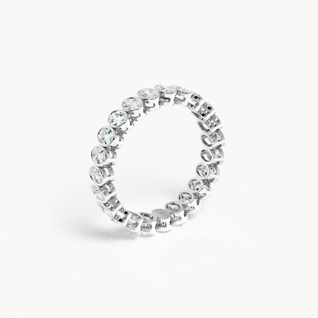Bezel Memory Ring Oval 1.3ct