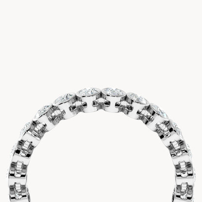 Bezel Memory Ring Oval 1,26ct.
