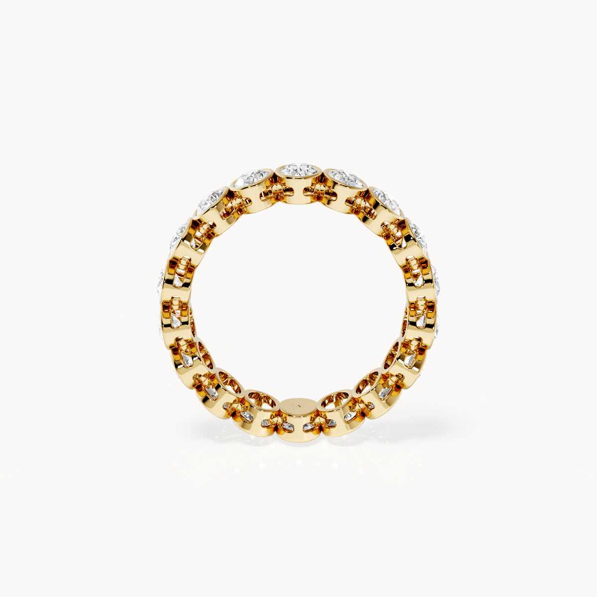 Bezel Memory Ring Oval 2,43ct.