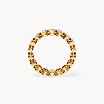 Bezel Memory Ring Oval 2,43ct.