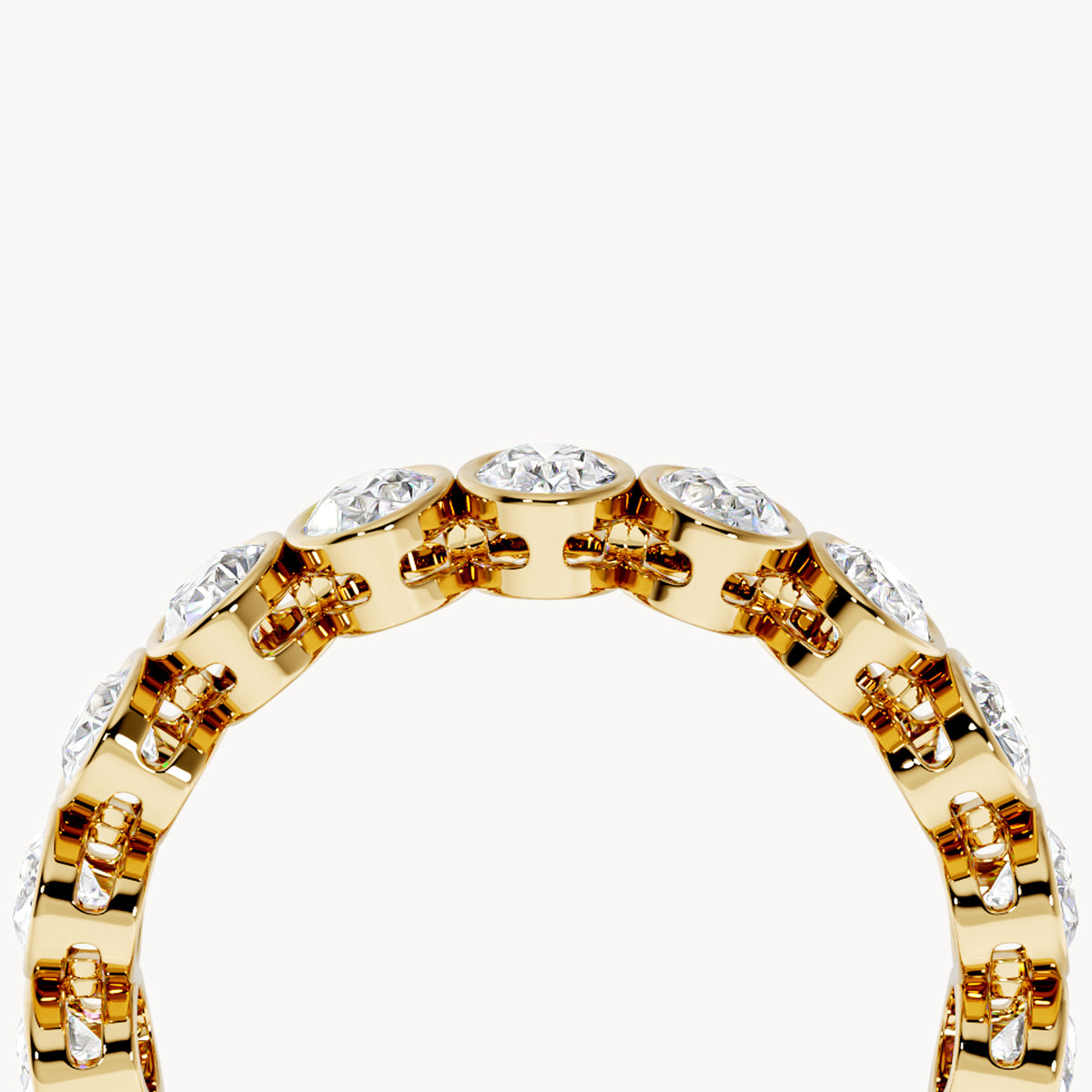 Bezel Memory Ring Oval 2,43ct.