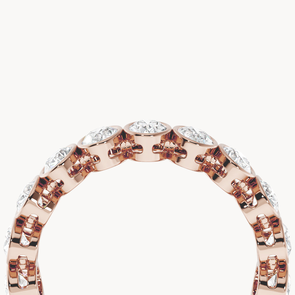 Bezel Memory Ring Oval 2,43ct.