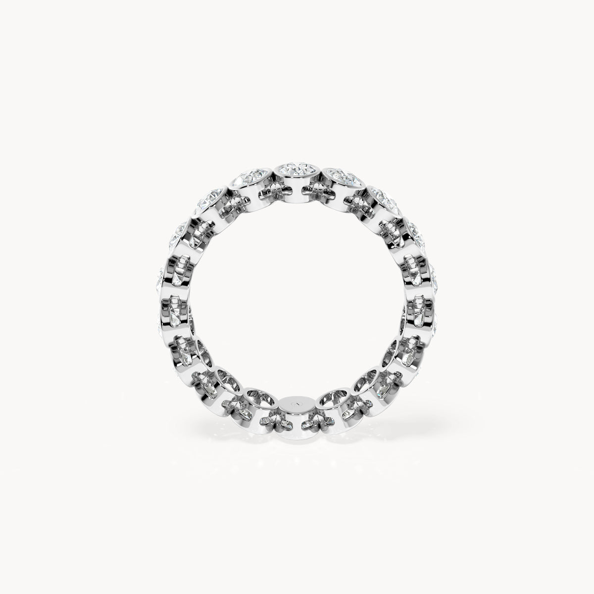 Bezel Memory Ring Oval 2,43ct.
