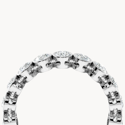 Bezel Memory Ring Oval 2,43ct.