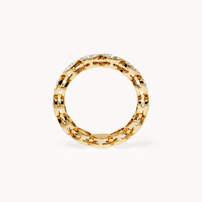 Bezel Memory Ring Tropfen