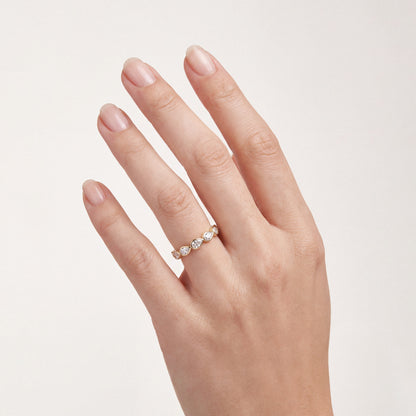 Bezel Memory Ring Tropfen