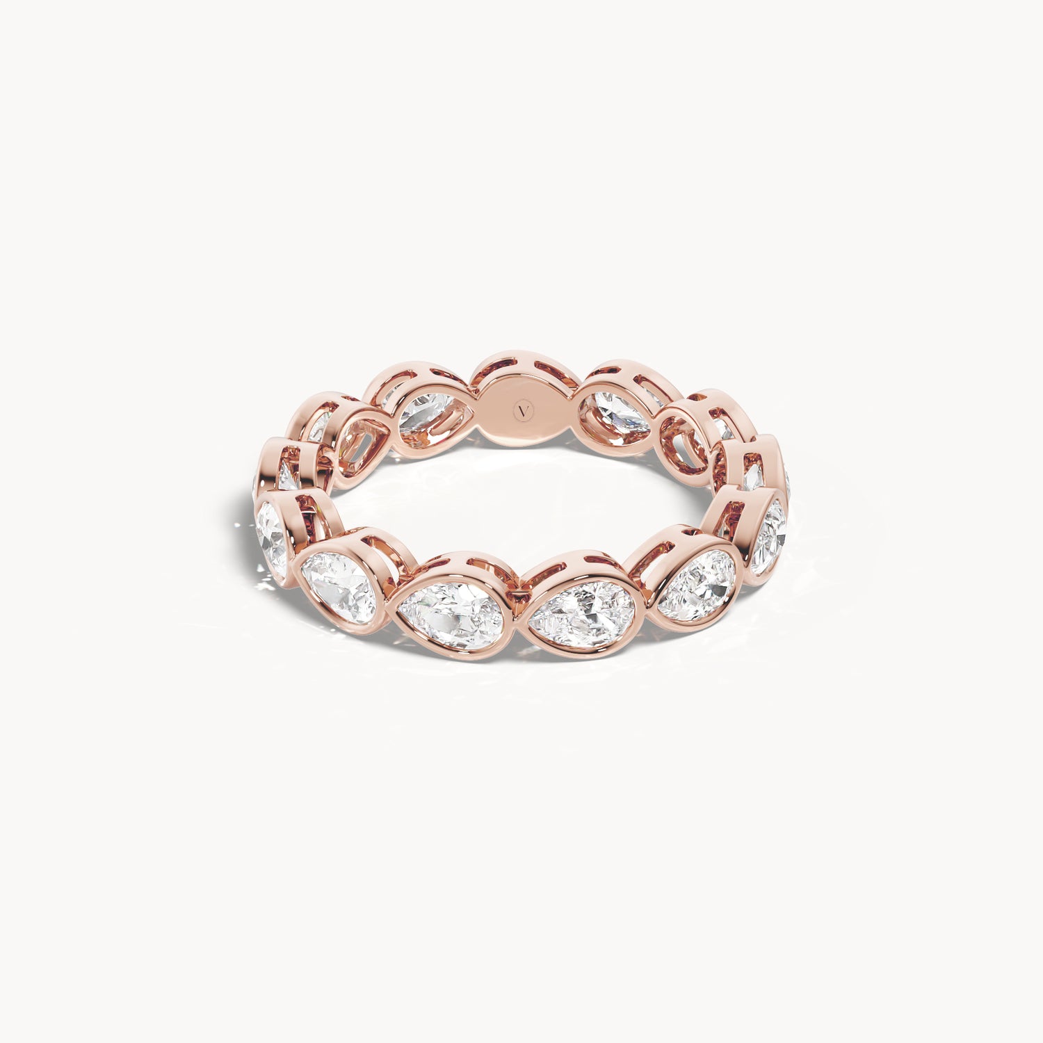Bezel Memory Ring Tropfen