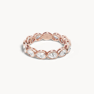 Bezel Memory Ring Tropfen