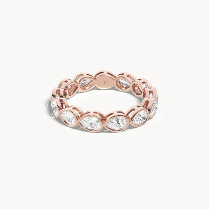 Bezel Memory Ring Tropfen
