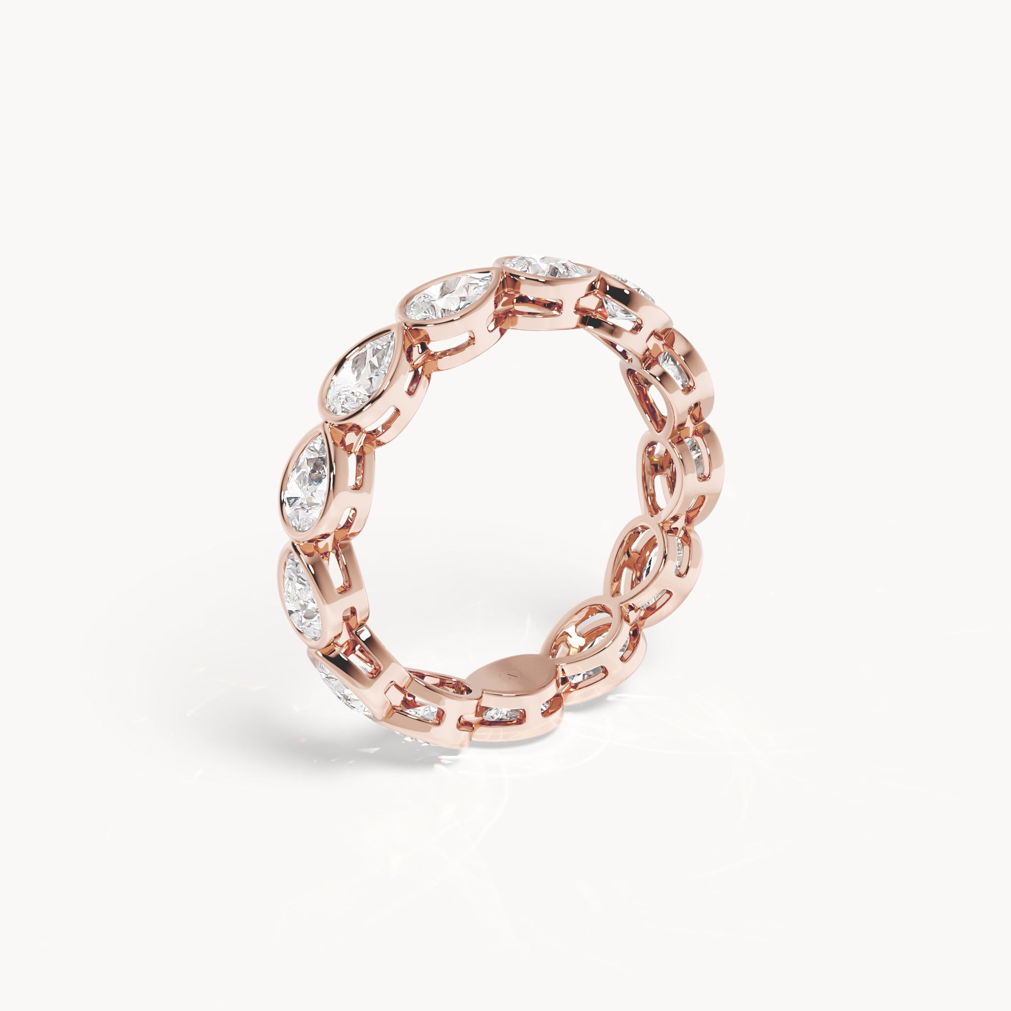 Bezel Memory Ring Tropfen