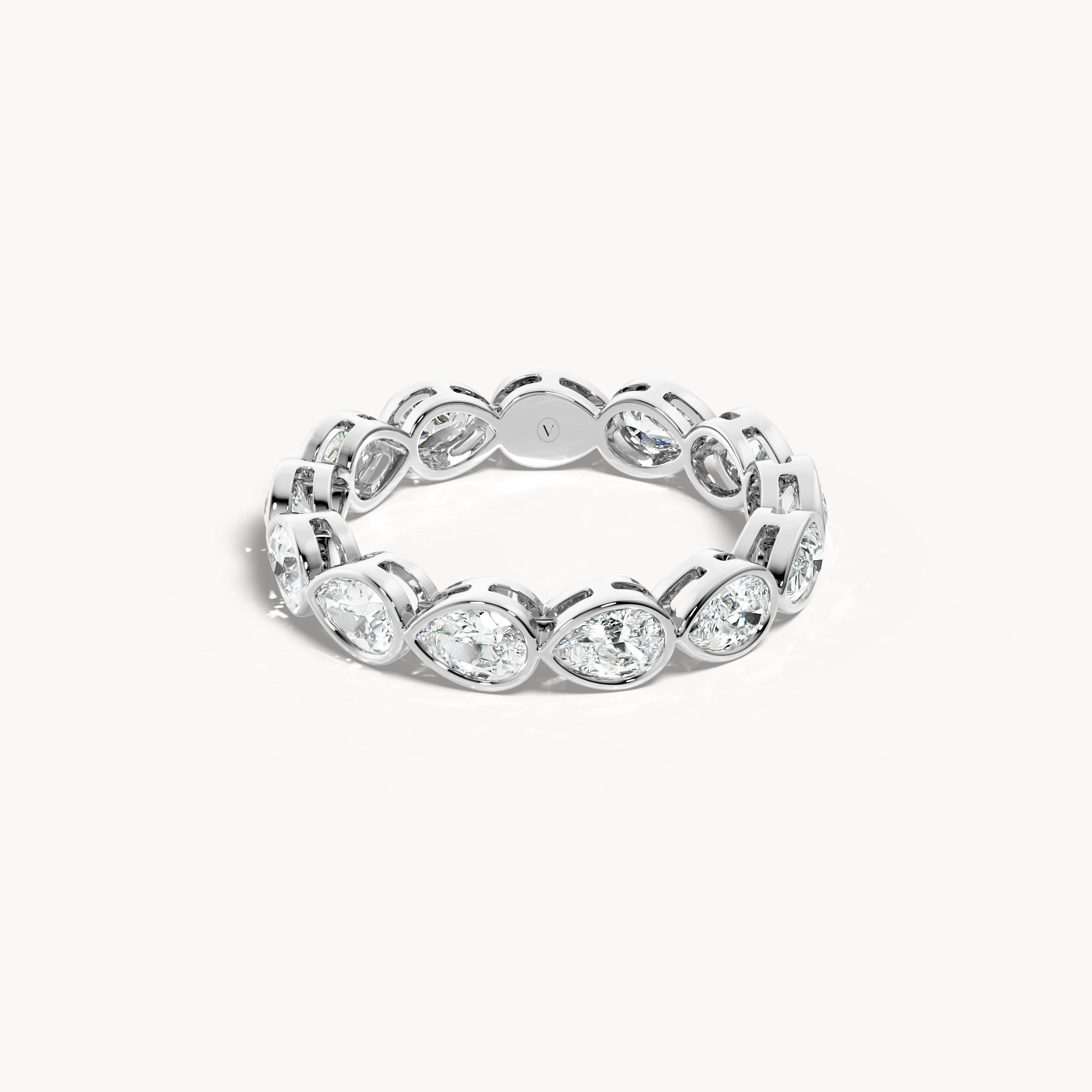 Bezel Memory Ring Tropfen