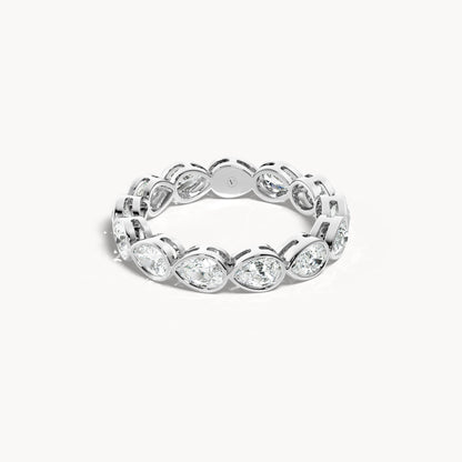 Bezel Memory Ring Tropfen