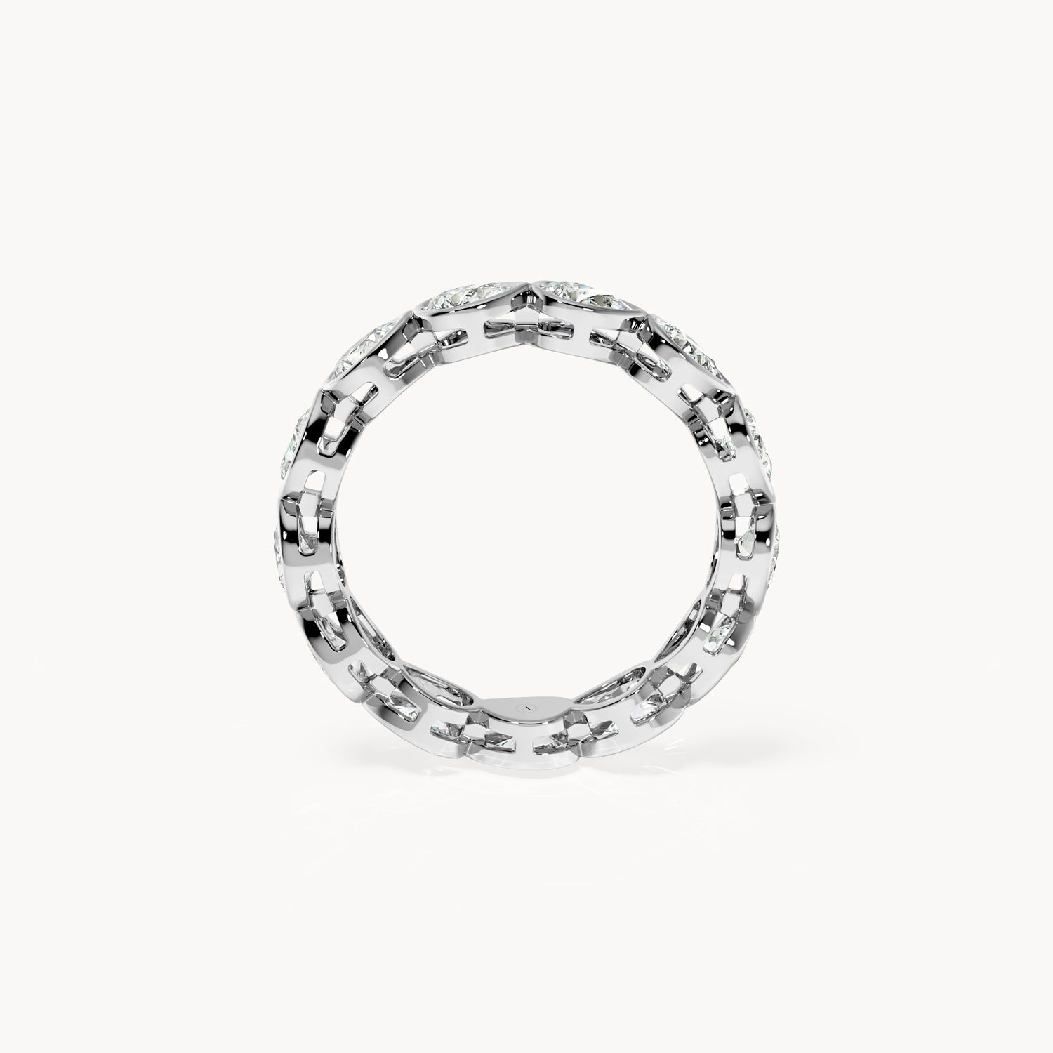 Bezel Memory Ring Tropfen