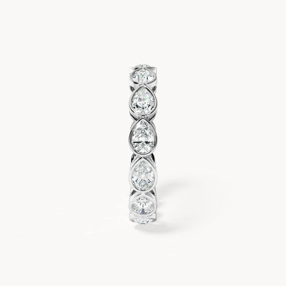 Bezel Memory Ring Tropfen