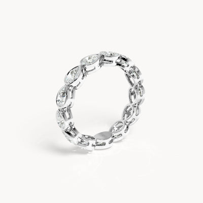Bezel Memory Ring Tropfen