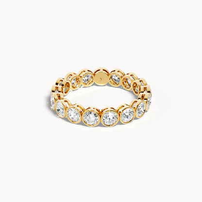 Bezel Memory Ring Rund