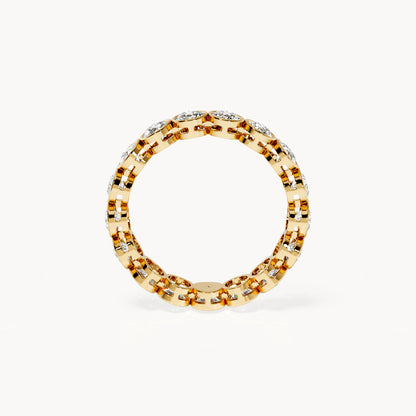 Bezel Memory Ring Rund