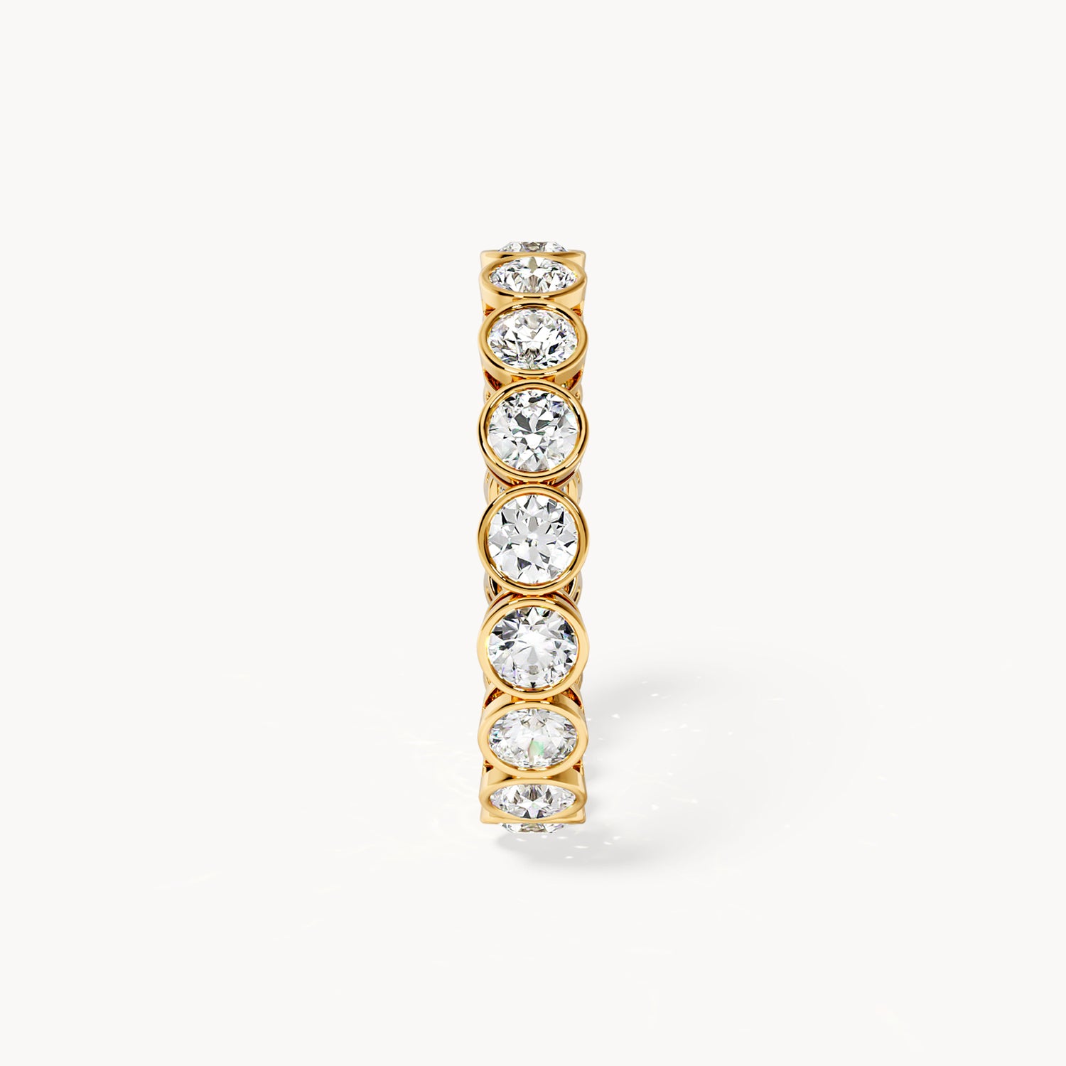 Bezel Memory Ring Rund